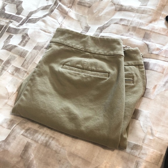 Talbots khaki pants with side zip - Picture 7 of 10